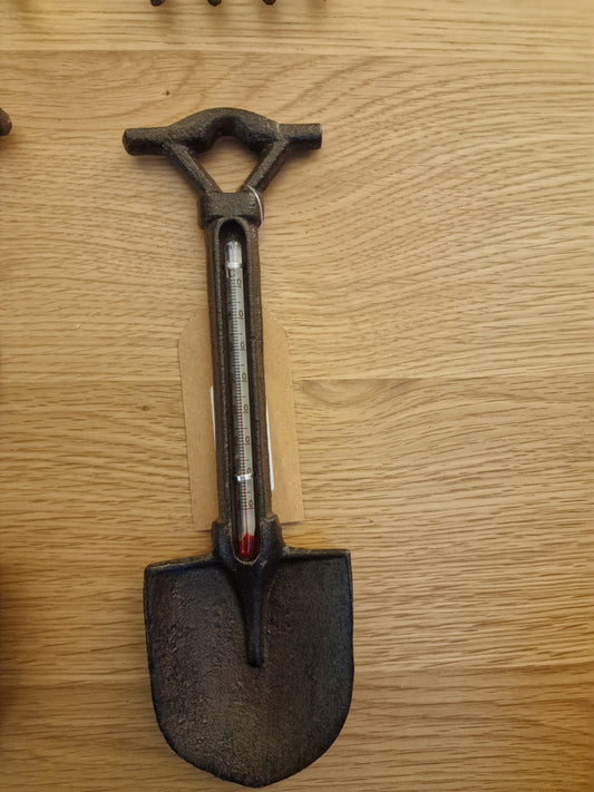Large Spade Thermometer (decorative), Gardeners Must have! 6.5cm x 23.5cm H