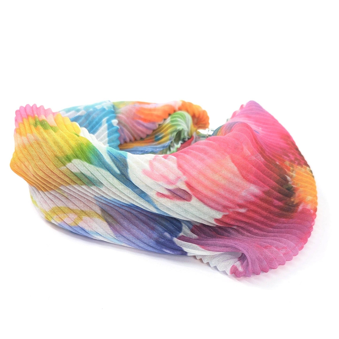 Watercolour Brights Neck Scarf | Magnetic Clasp Snood