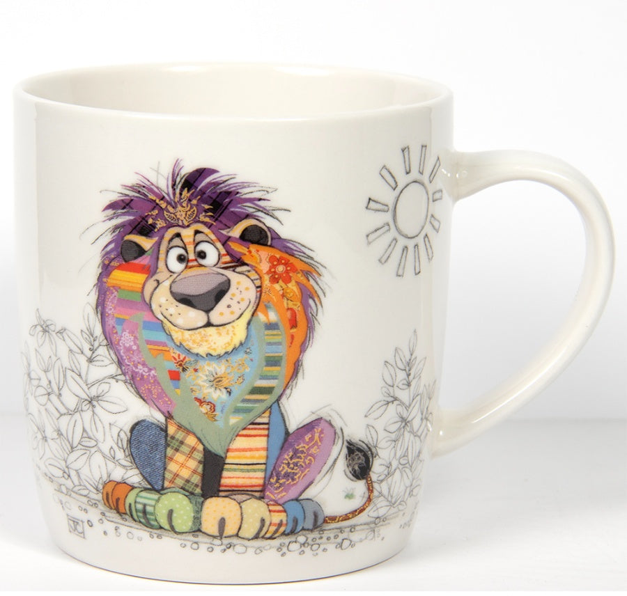Bug Art Louis Lion Mug with presentation box