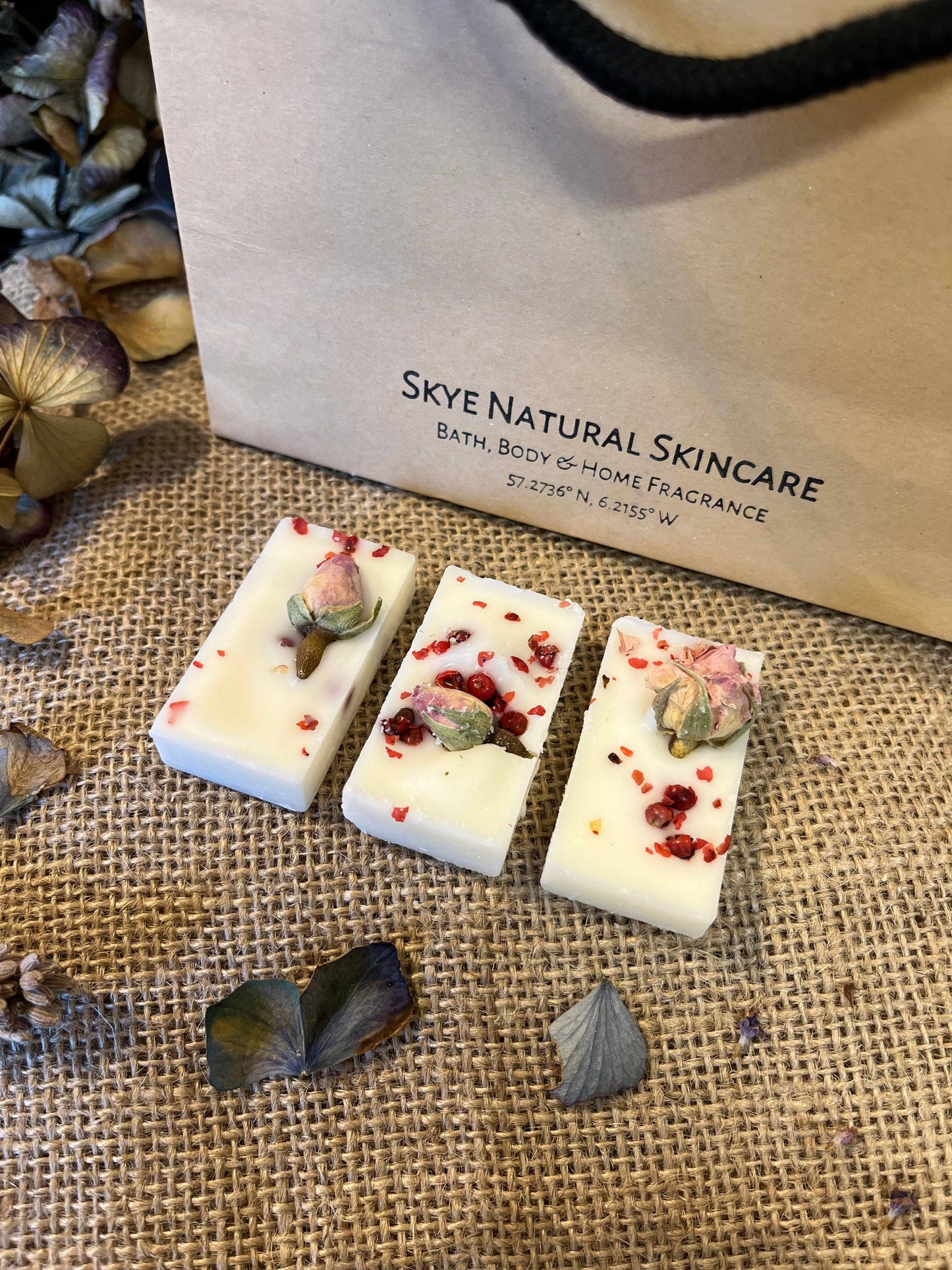 Soy Wax Melts - Highland Rose - Handcrafted in Isle of Skye