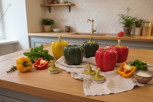 Pepper Shaped Food Container Storage