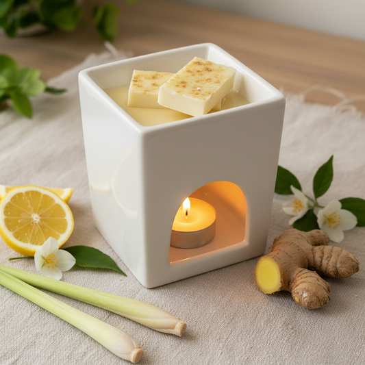 Soy Wax Melts - Lemongrass & Ginger - Handcrafted in Isle of Skye