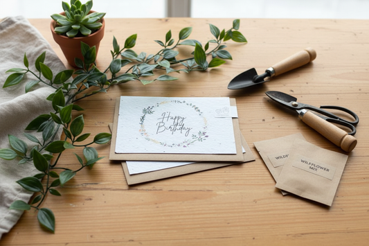Plantable Greeting Card - Happy Birthday