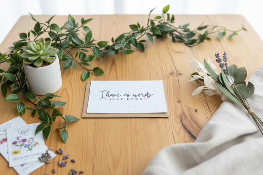 Plantable Greeting Card - I have no words