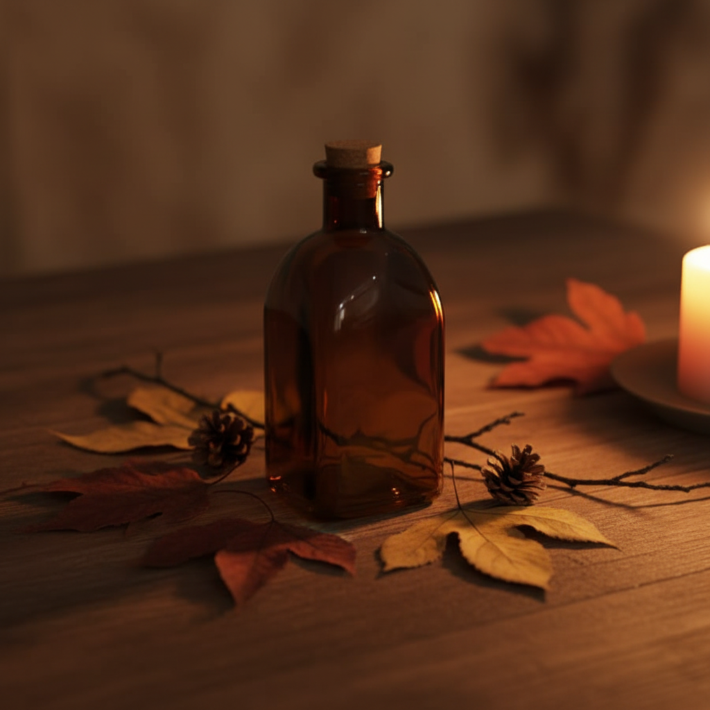 Amber Glass Bottle - Lifestyle 3