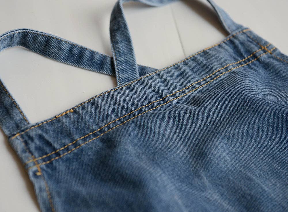 Heavy-Duty Cotton Canvas Denim Apron