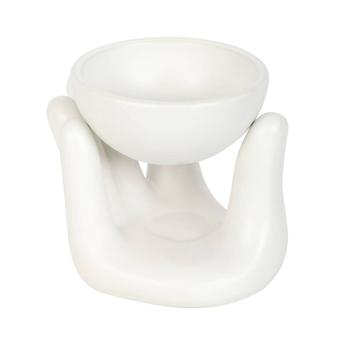 White Hand Ceramic Oil Burner H11 cm