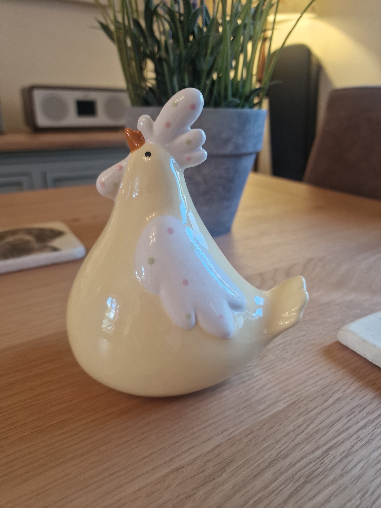 Yellow Chicken (Medium size) Ornament.