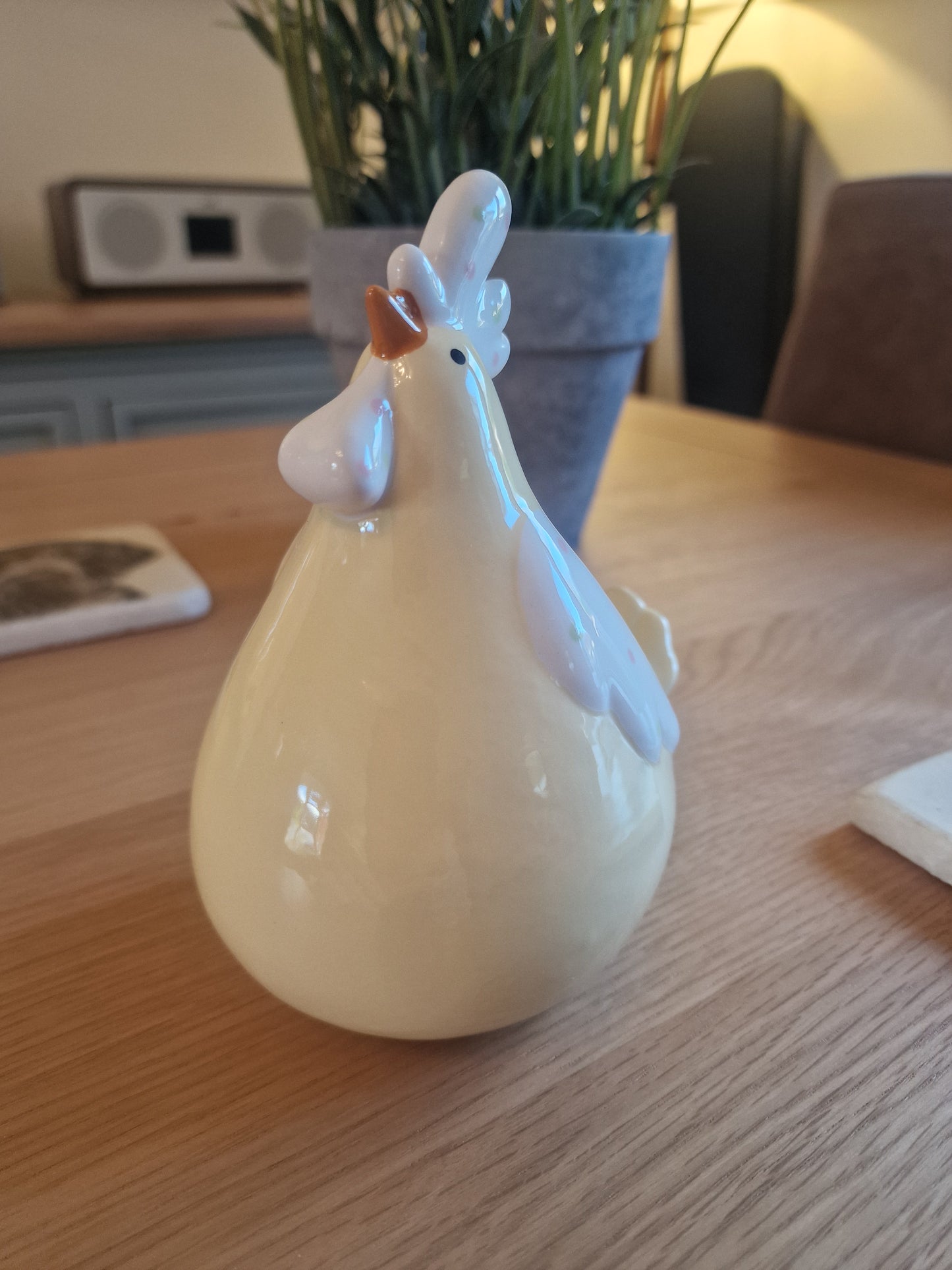 Yellow Chicken (Medium size) Ornament.