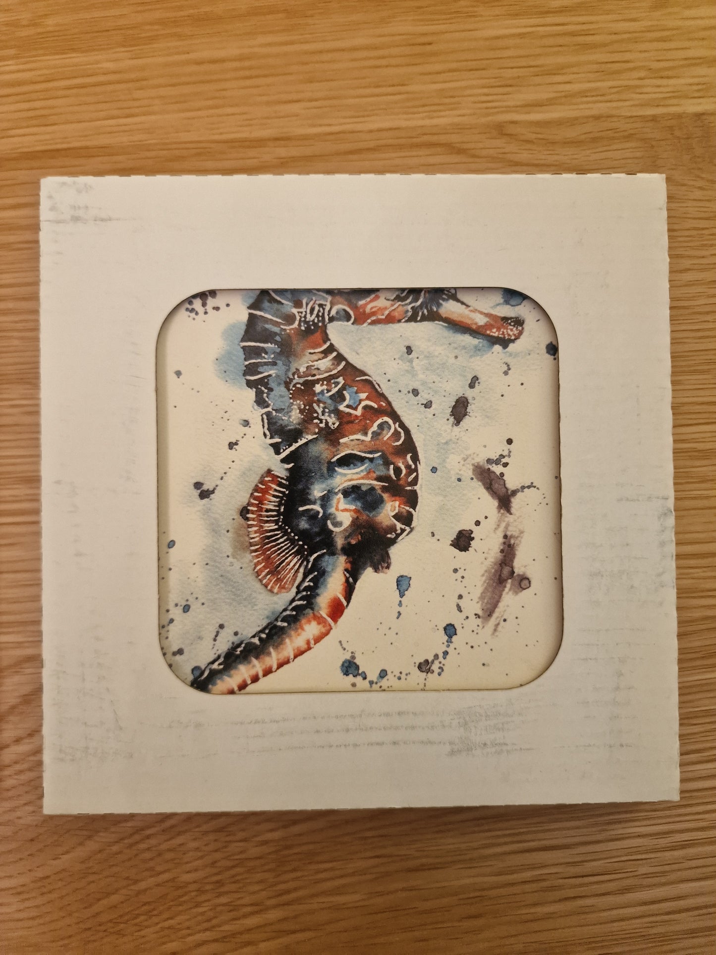 Meg Hawkins Seahorse Trivet Pot Rest, 16x16cm - A classic