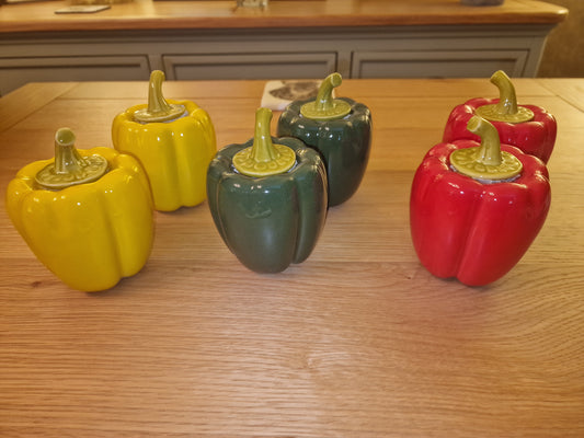 Pepper Shaped Food Container Storage