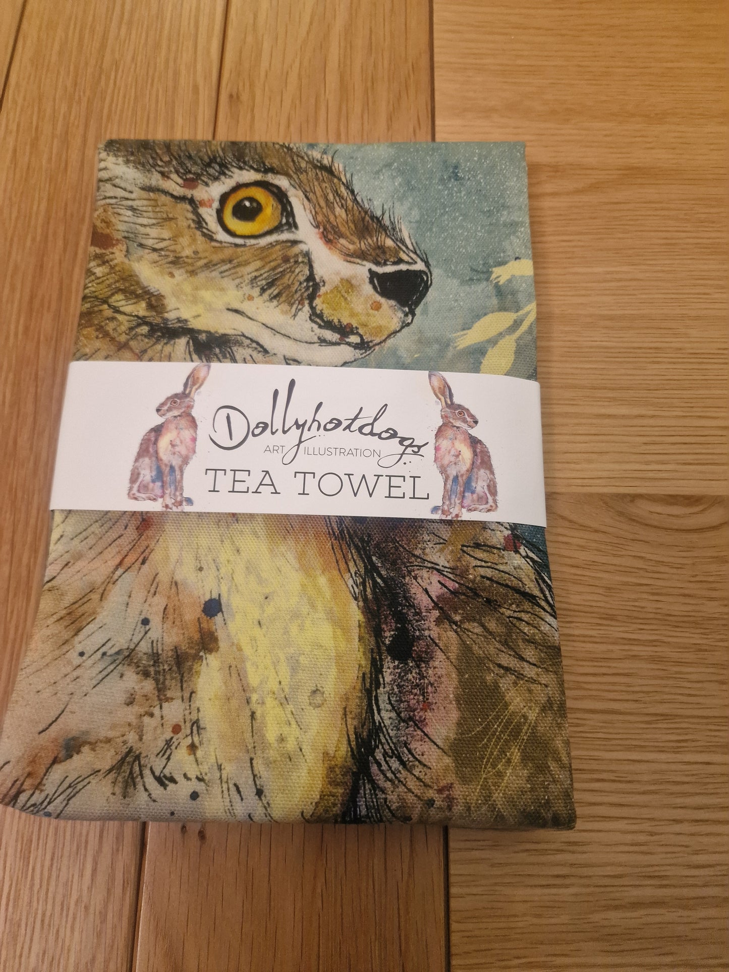 Hare Tea Towel