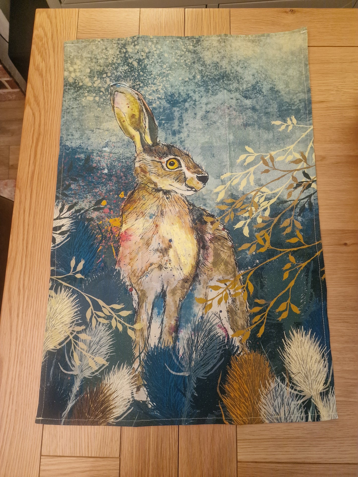 Hare Tea Towel