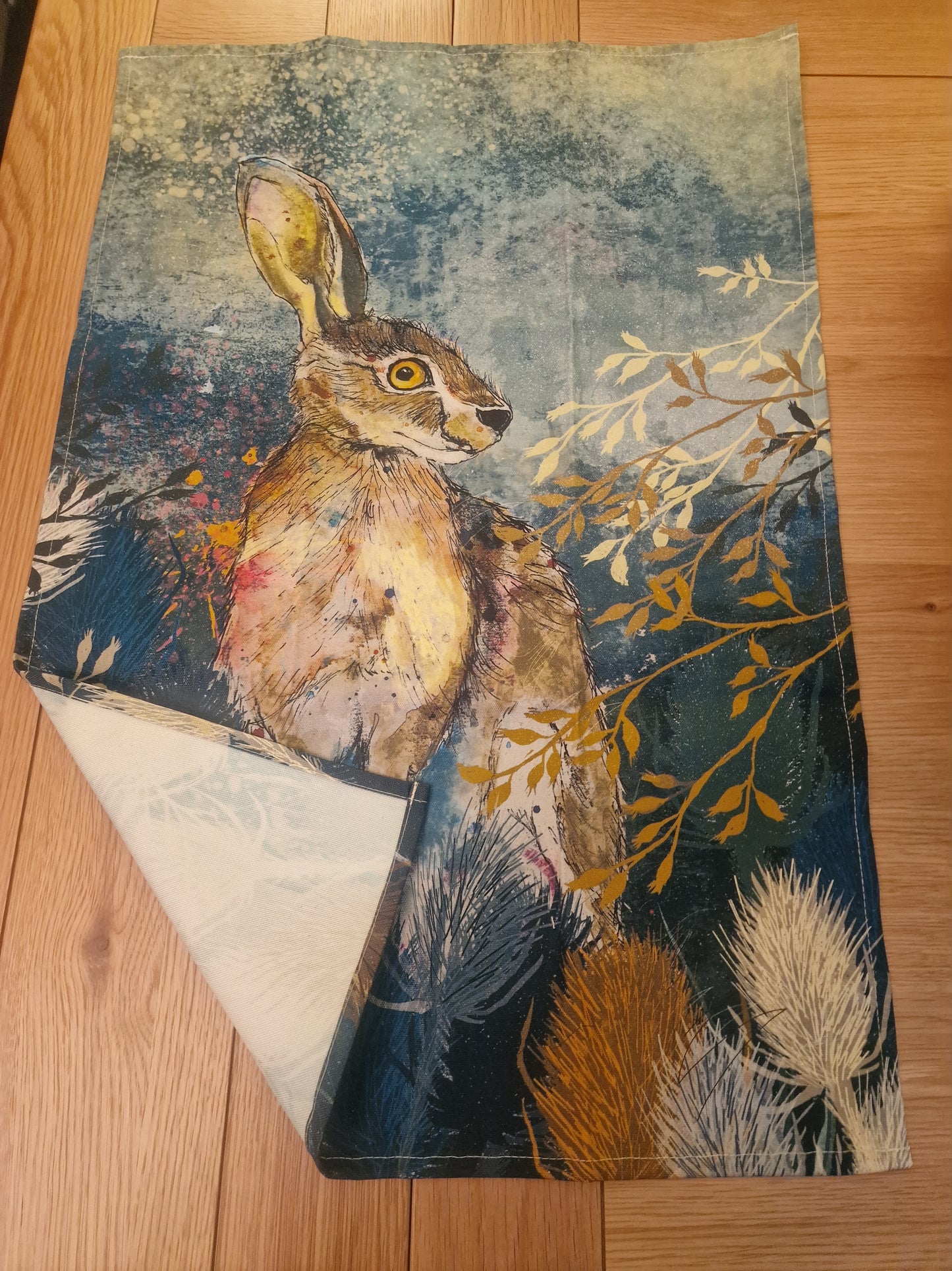 Hare Tea Towel