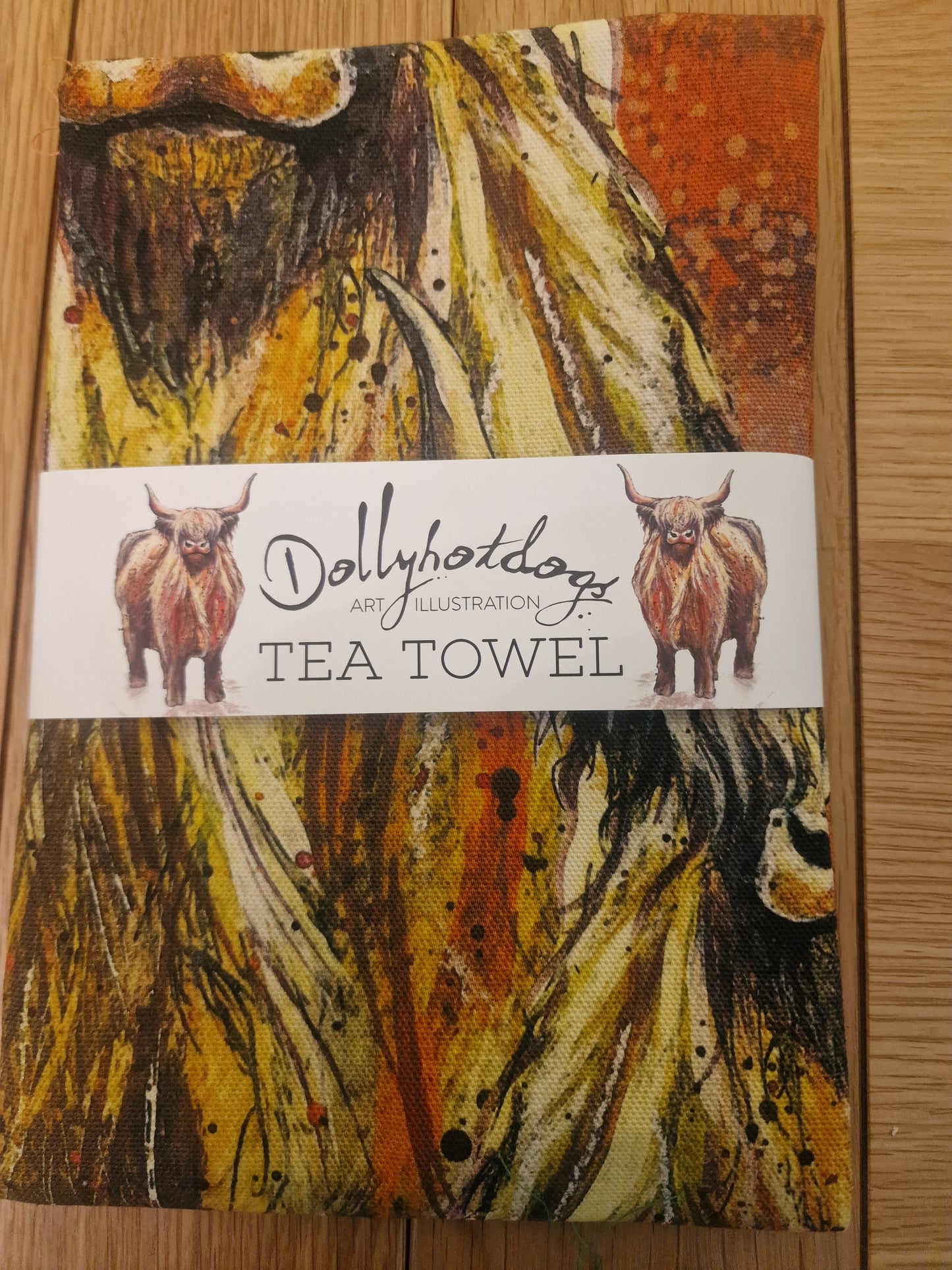 Cow Tea Towel