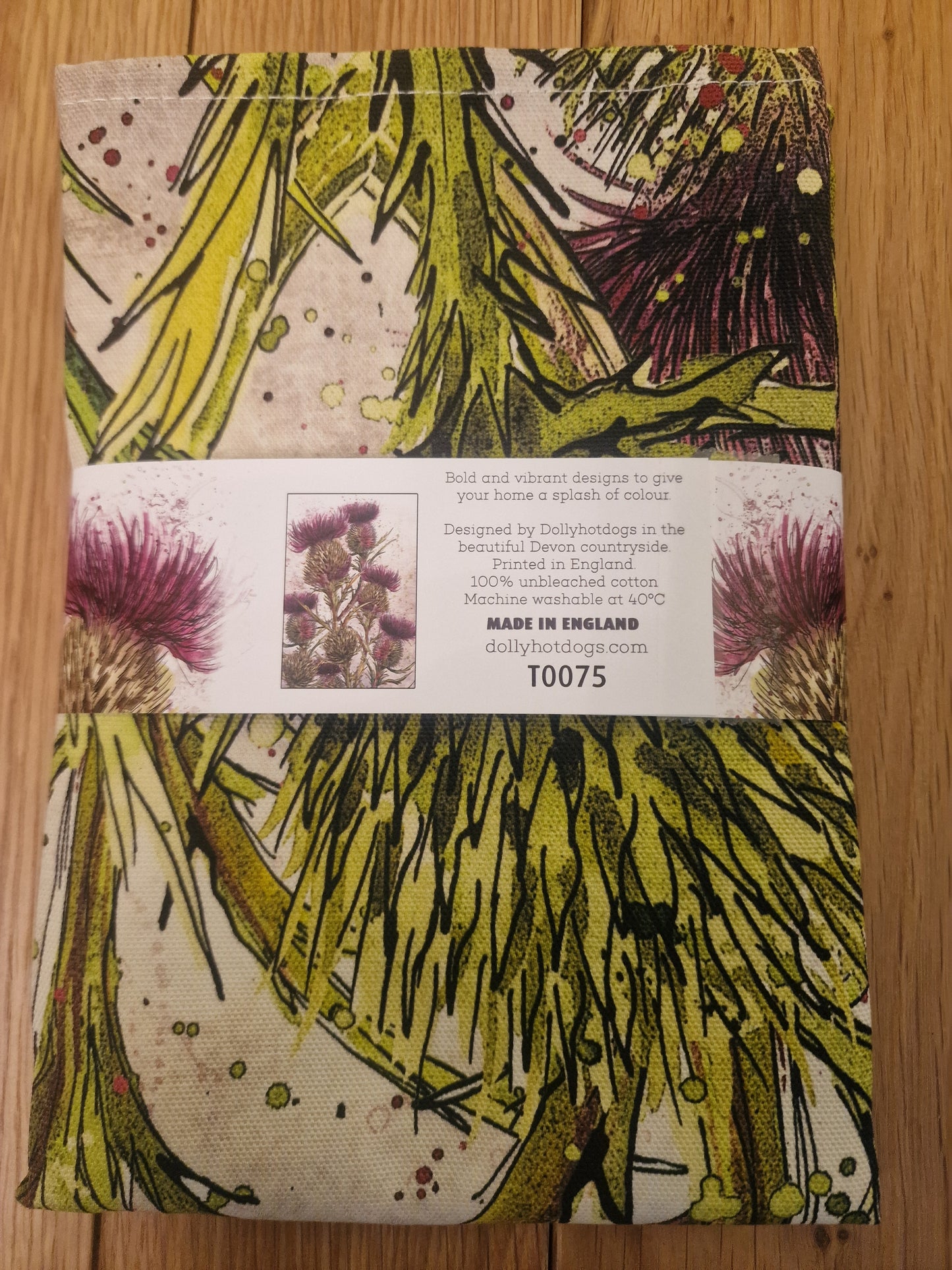 Thistle Tea Towel
