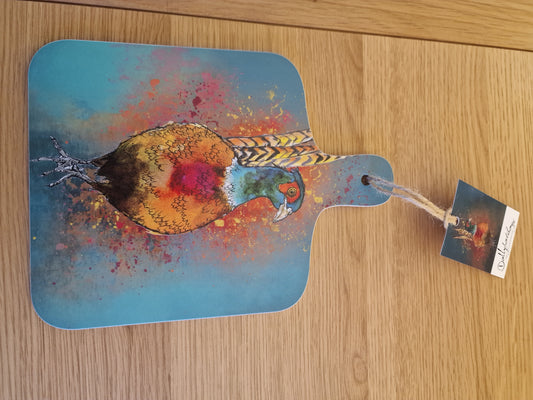 Small Pheasant Chopping Board
