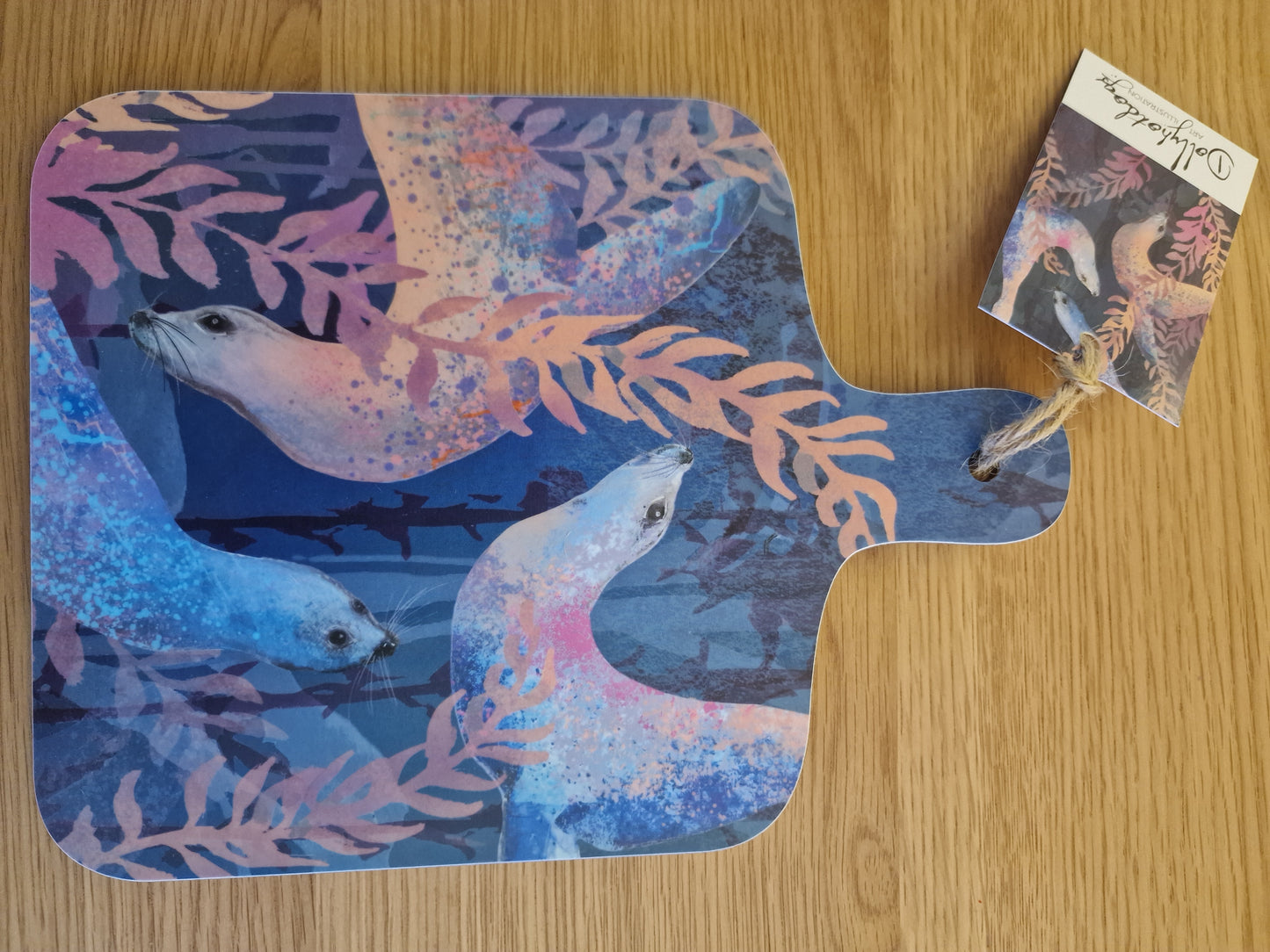 Small Seal Chopping Board