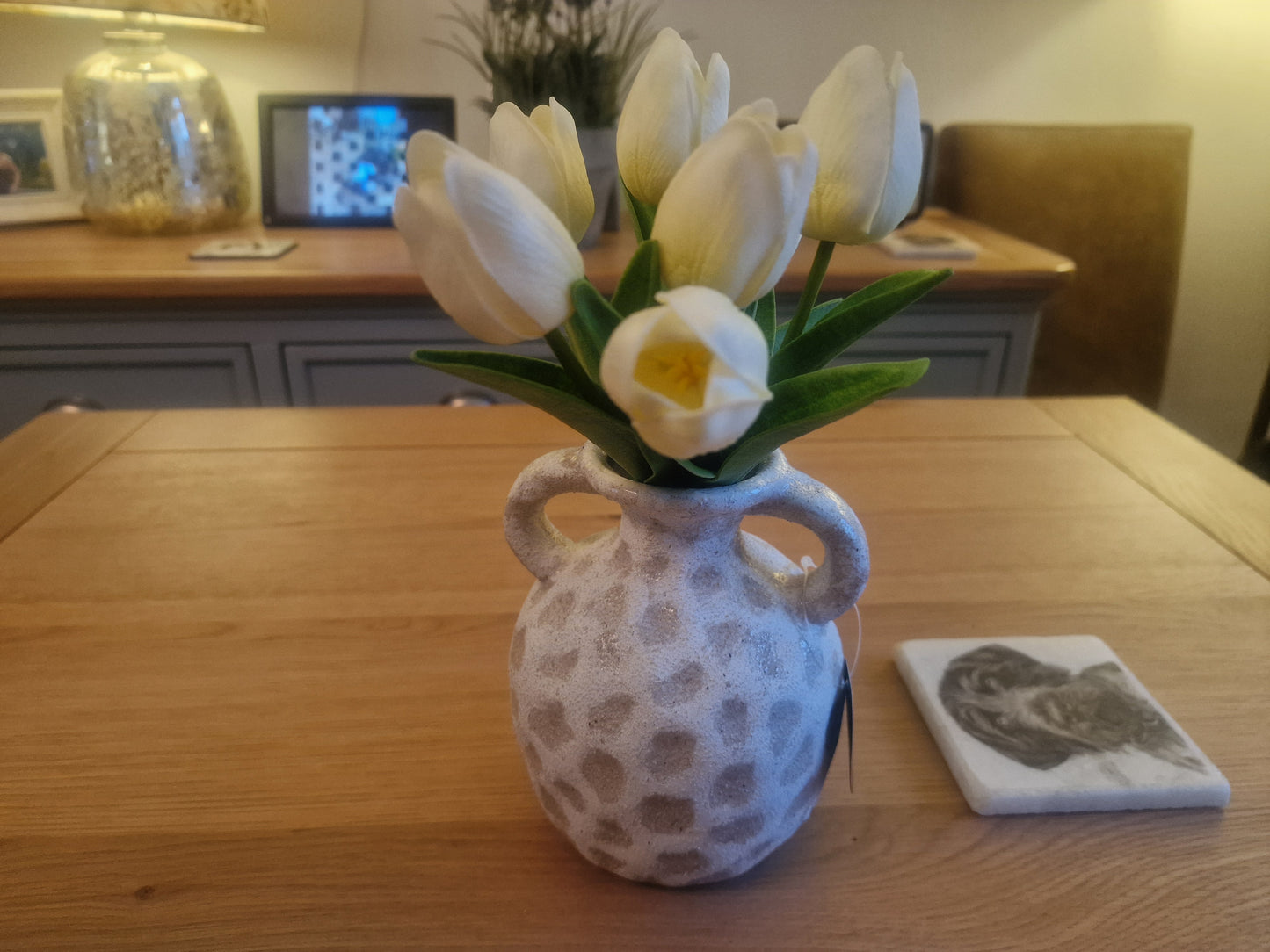 Stunning Jug  / Vase with Handles, 14cm