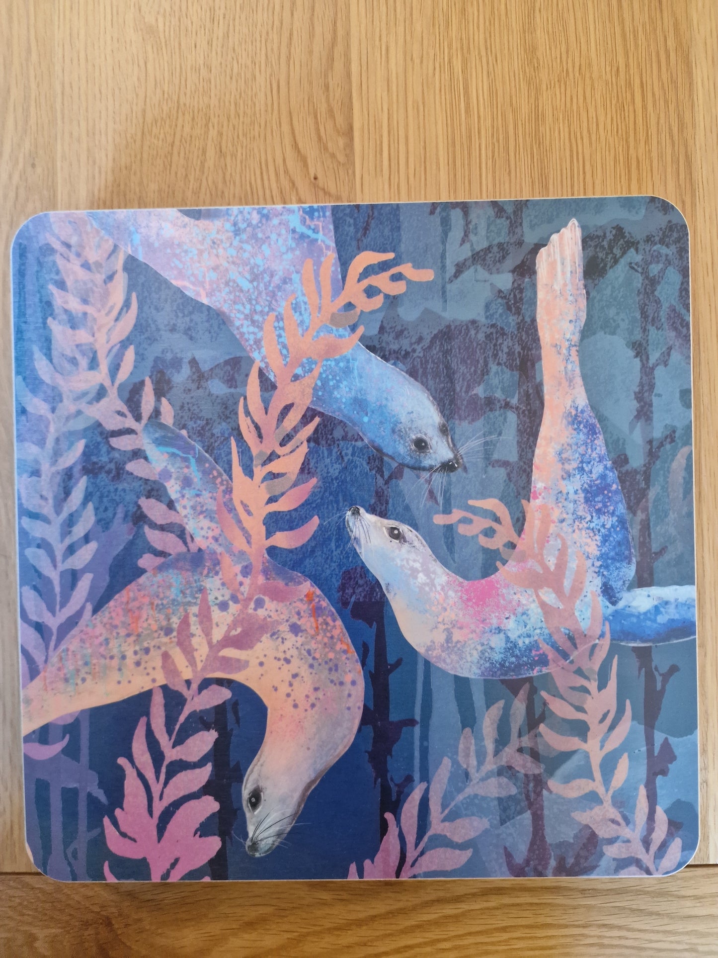 Sealion Placemats (Sold in Pairs) -handmade in the UK- Very High quality