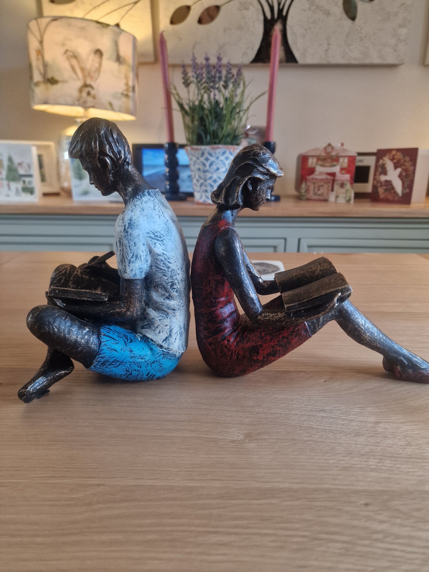 Bookends - Young Couple H 19cm