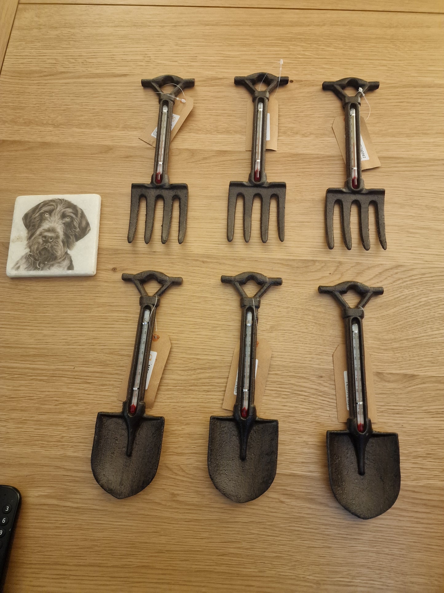 Large Spade Thermometer (decorative), Gardeners Must have! 6.5cm x 23.5cm H