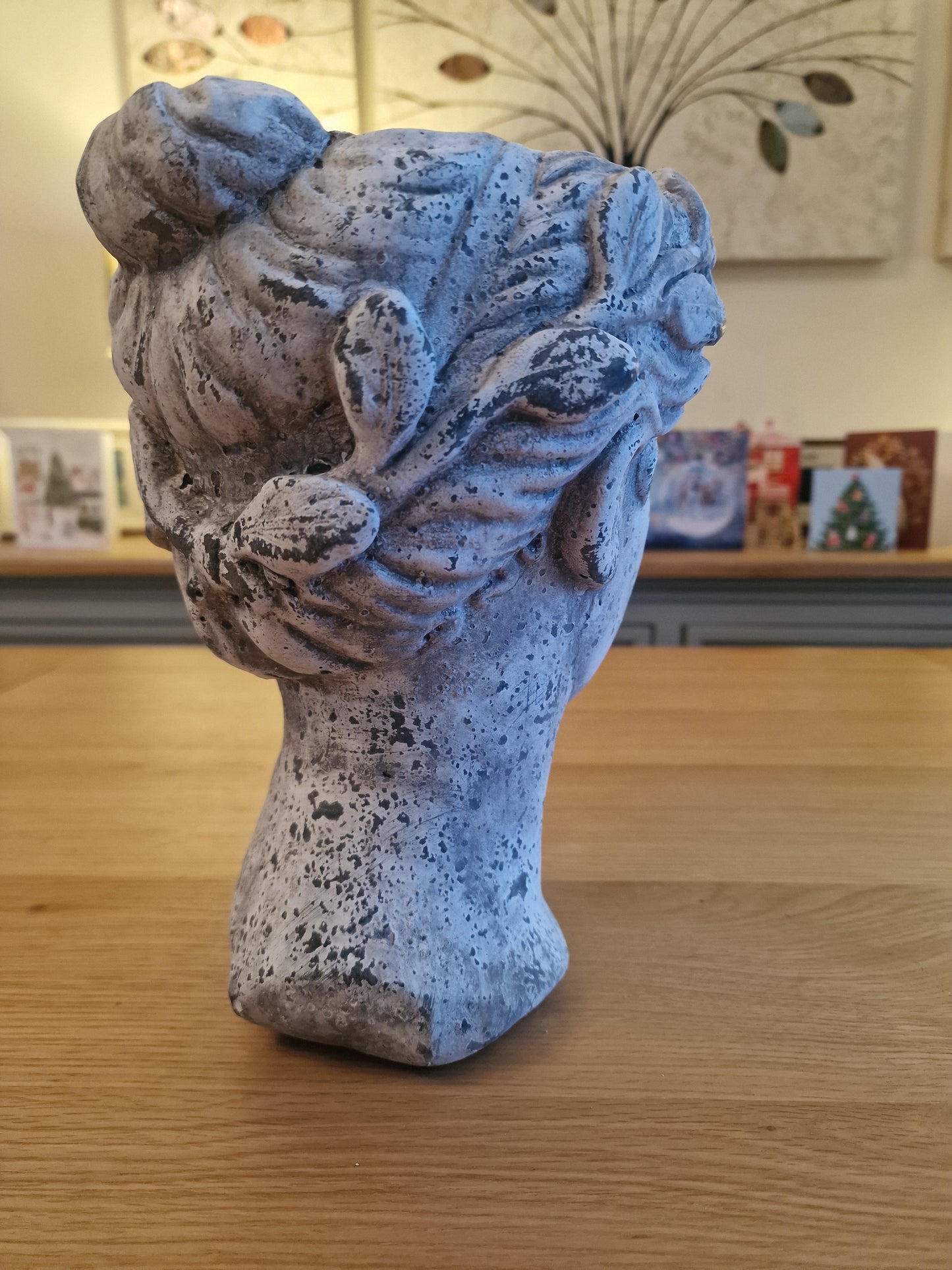 Large Female Planter - Stone Effect H26cm