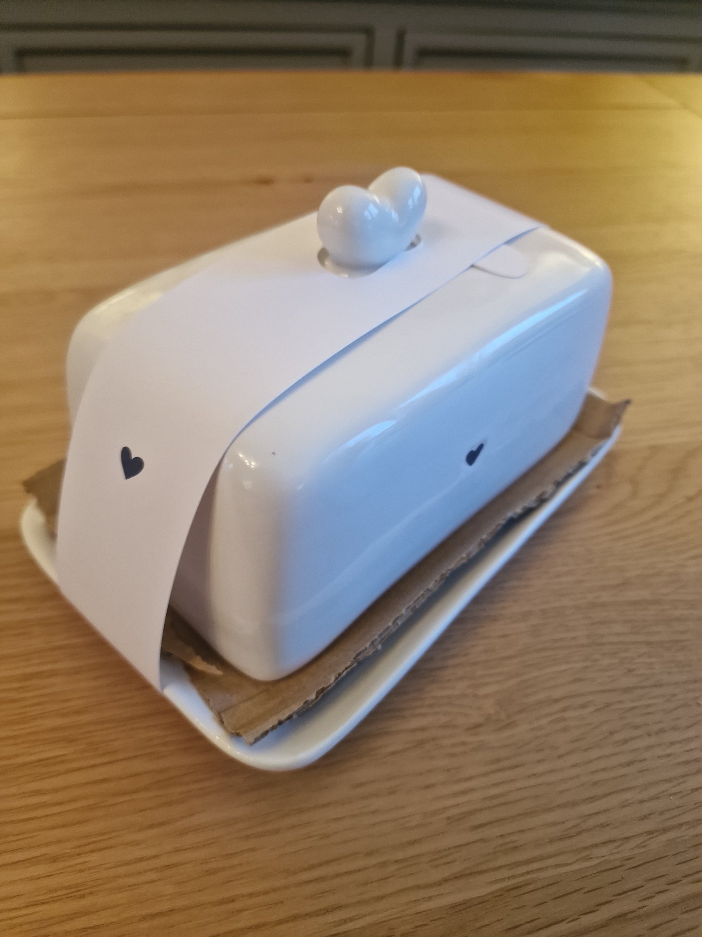 Butter Dish - Hearts- What's not to love.