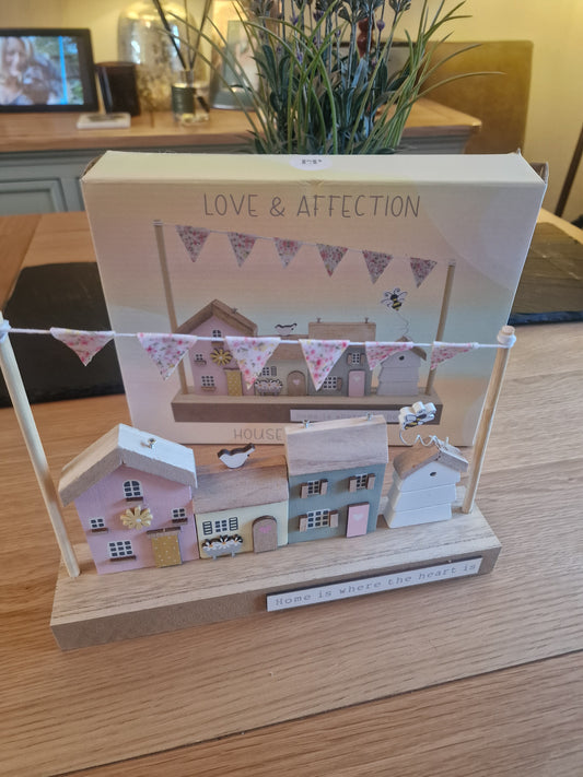 Triple House Home Sweet Home Deco, W26cm