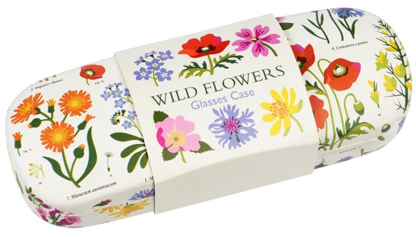 Botanical Wildflower Glasses Case