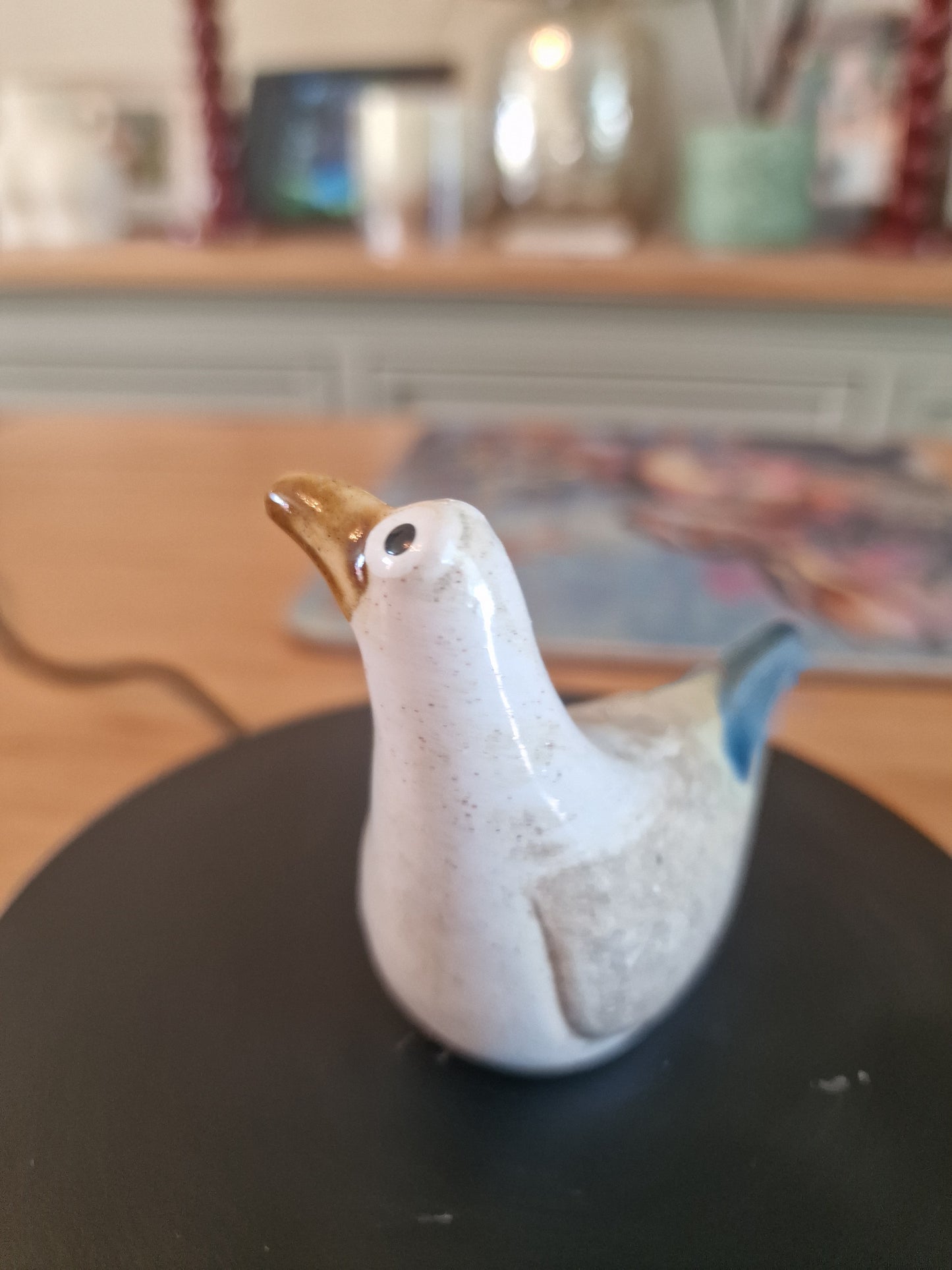 Rustic Seagull Ornament, 7.5cm