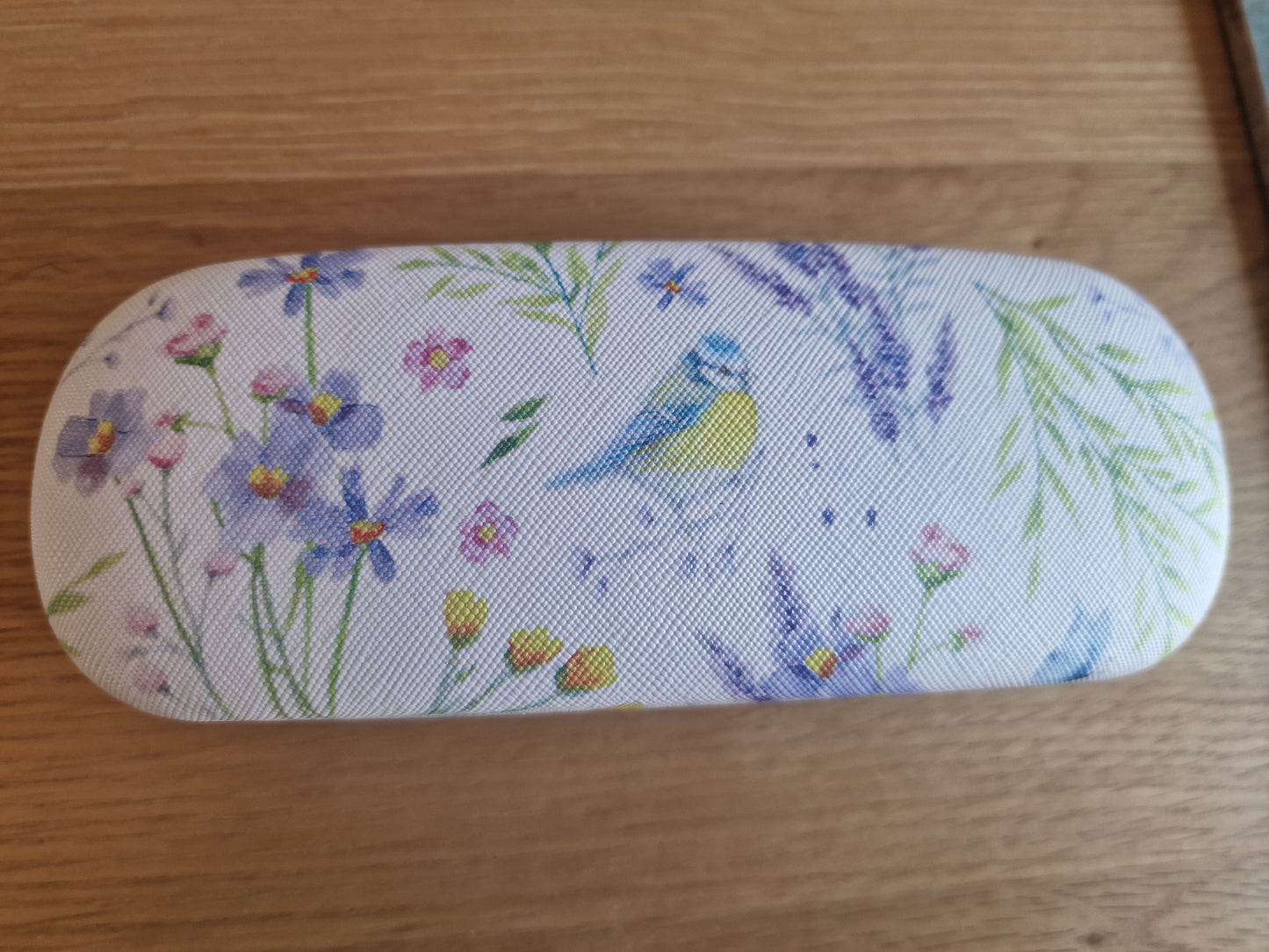 British Birds & Wildflowers Hard Shell Glasses Case - Choose Your Design
