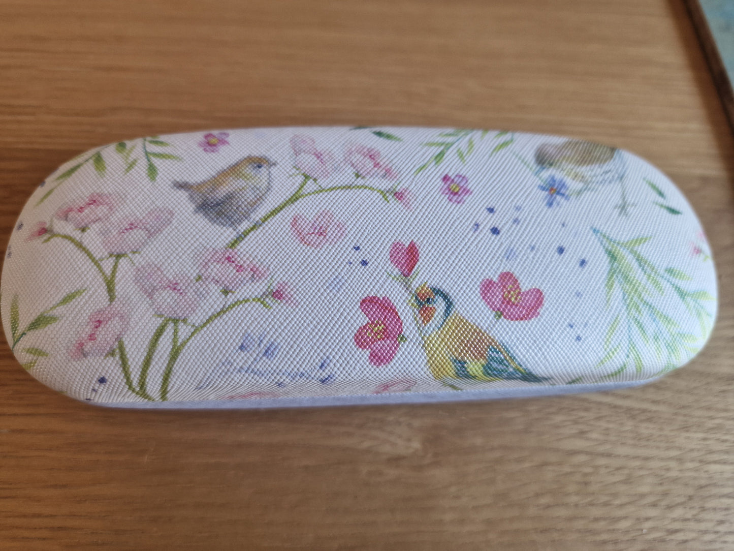 British Birds & Wildflowers Hard Shell Glasses Case - Choose Your Design