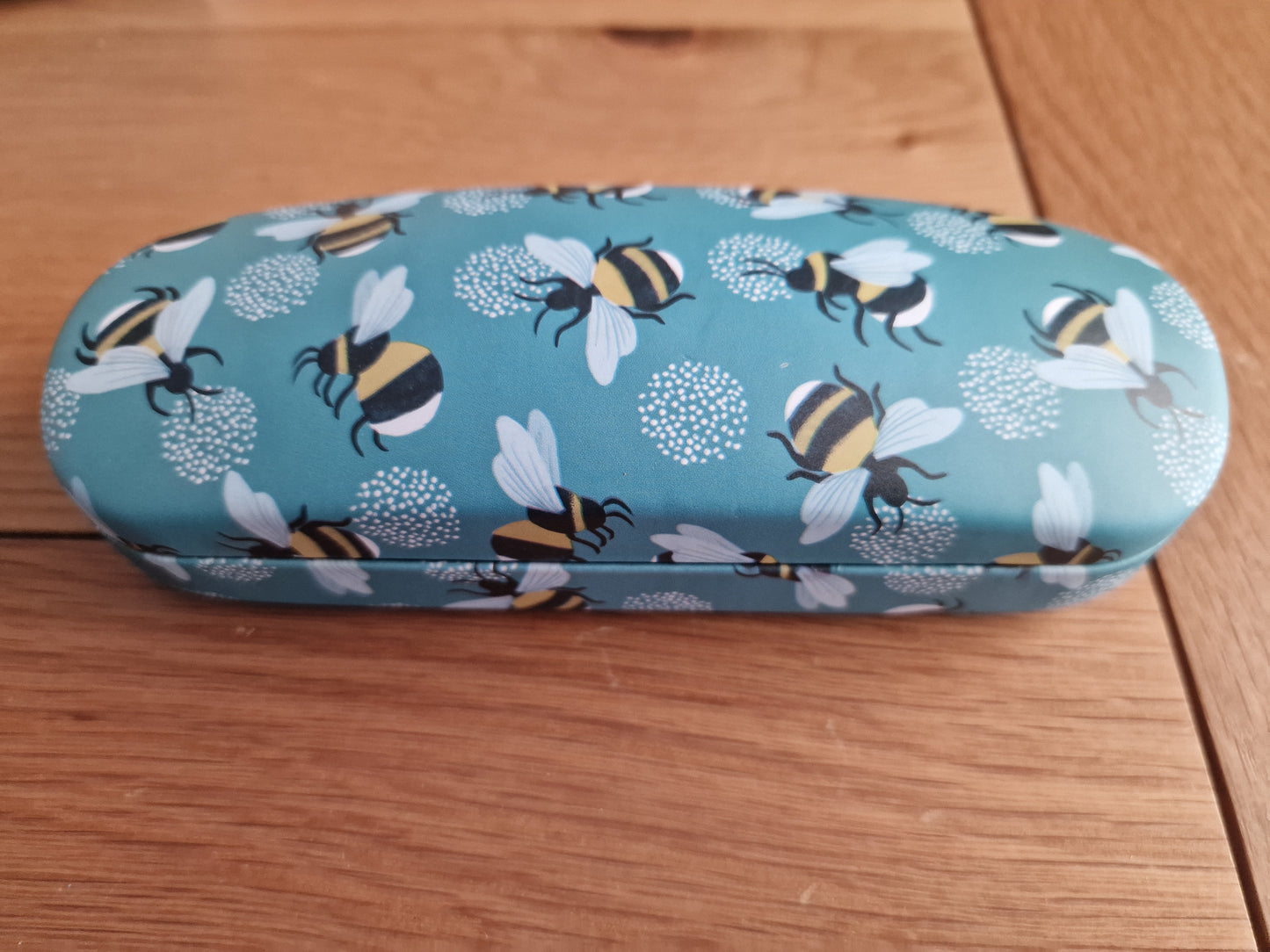 Garden Bee Design Glasses Case