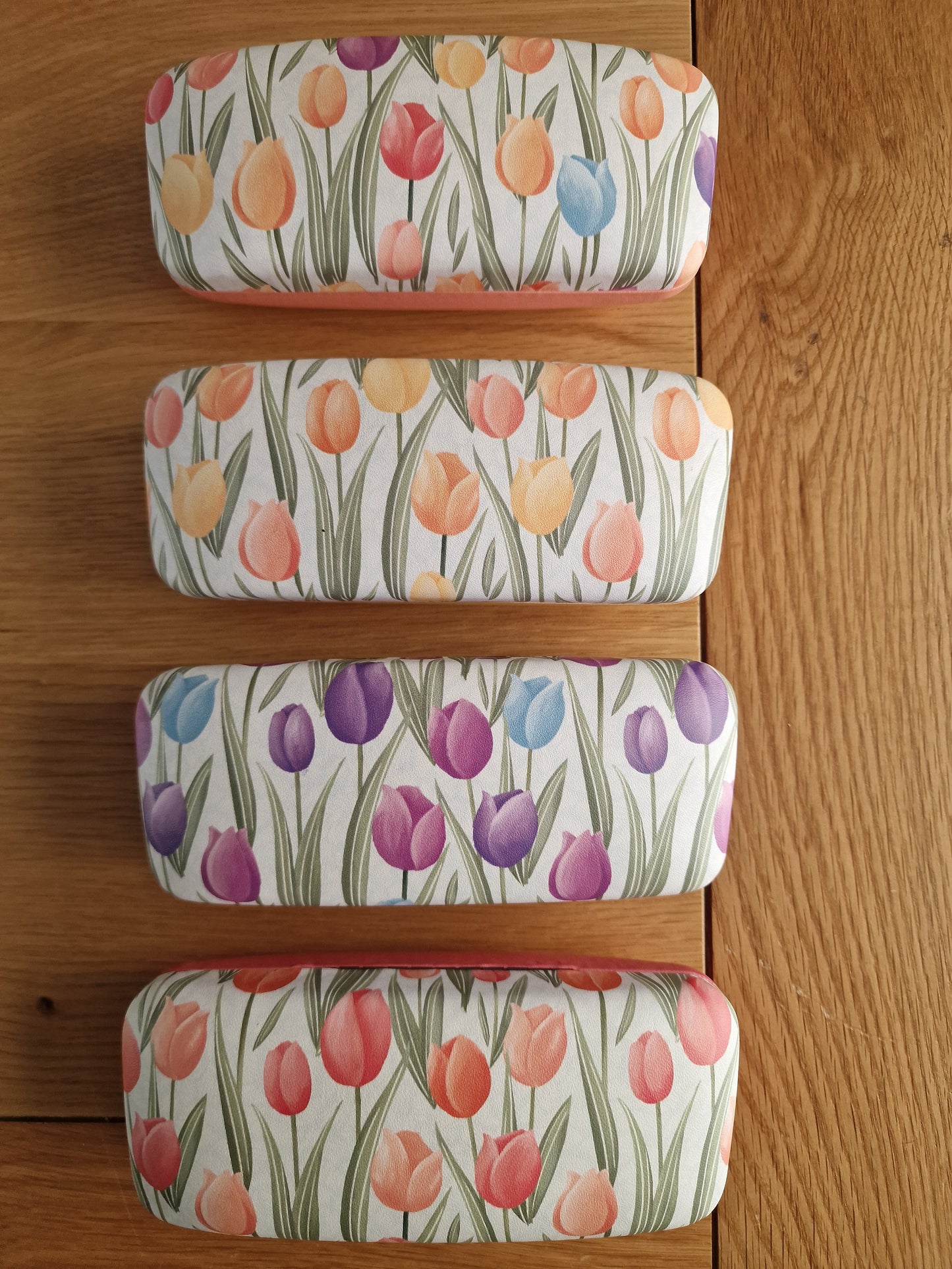 Tulip Design Sunglasses Case. 16cm - Choose your colour