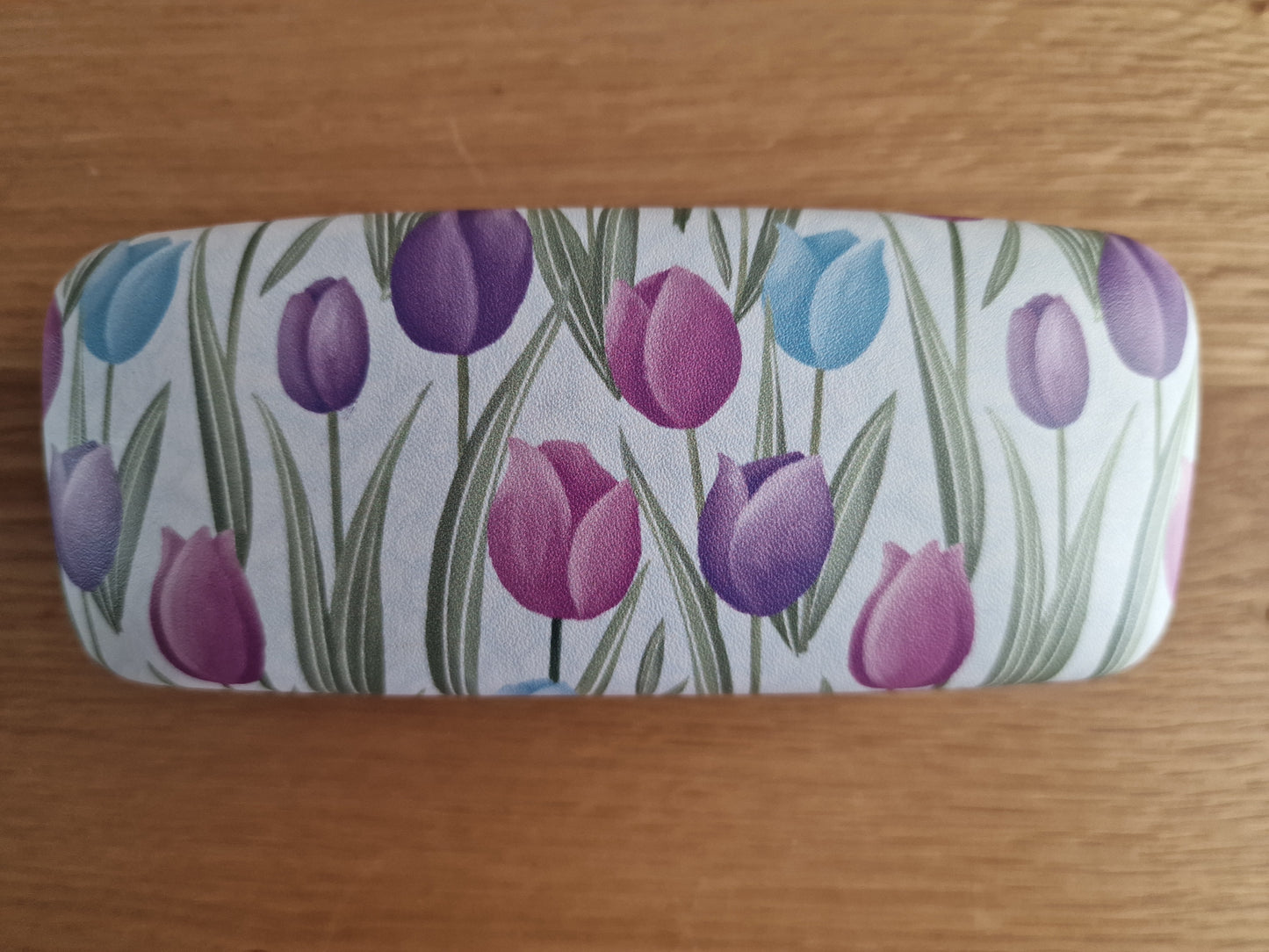 Tulip Design Sunglasses Case. 16cm - Choose your colour