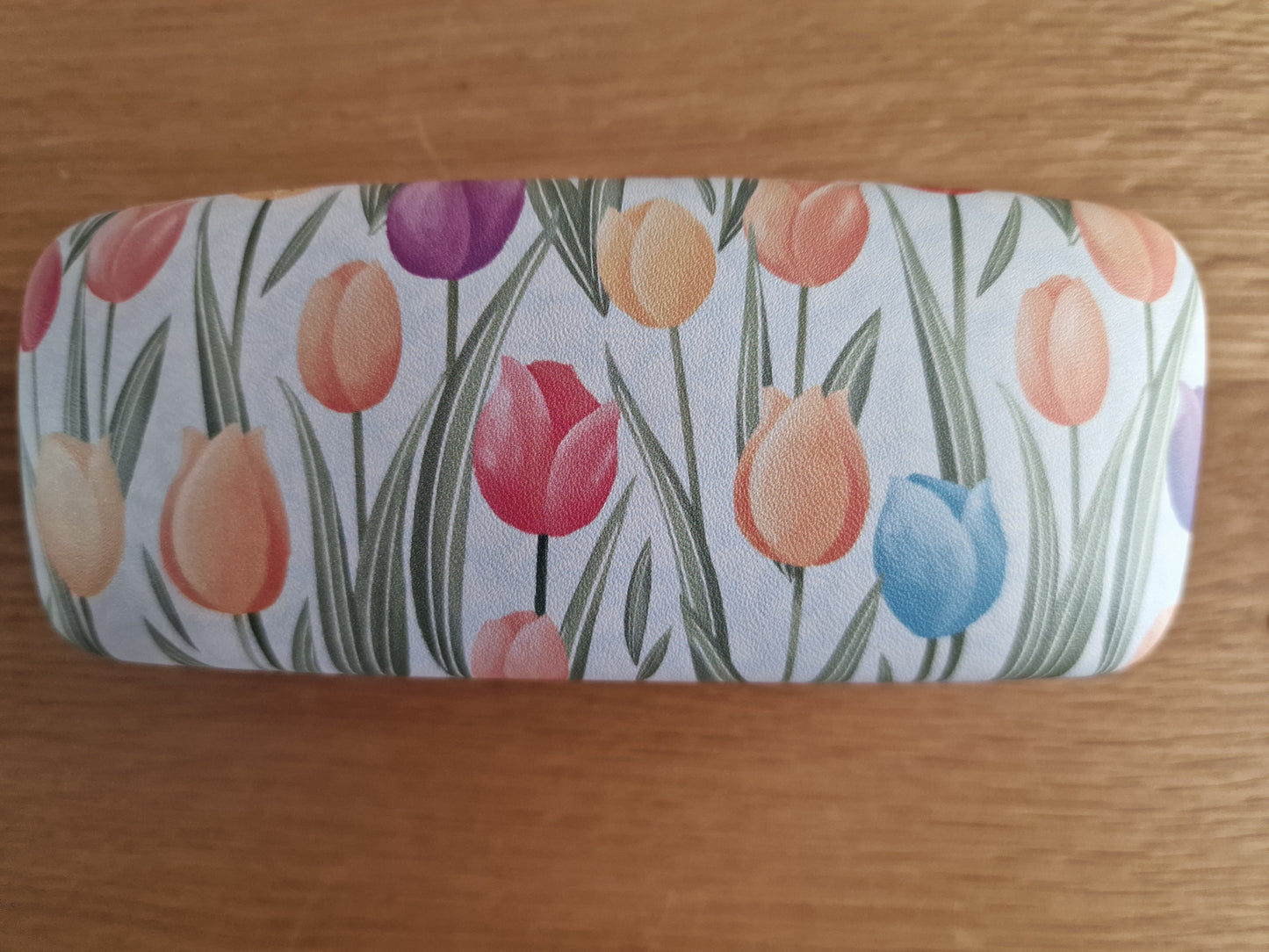 Tulip Design Sunglasses Case. 16cm - Choose your colour