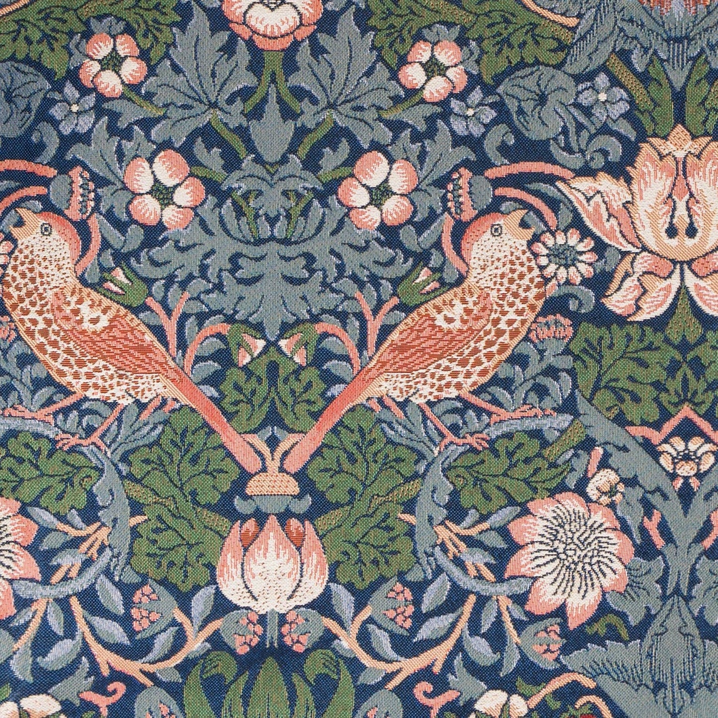 William Morris Strawberry Thief Blue Design - Frame Purse