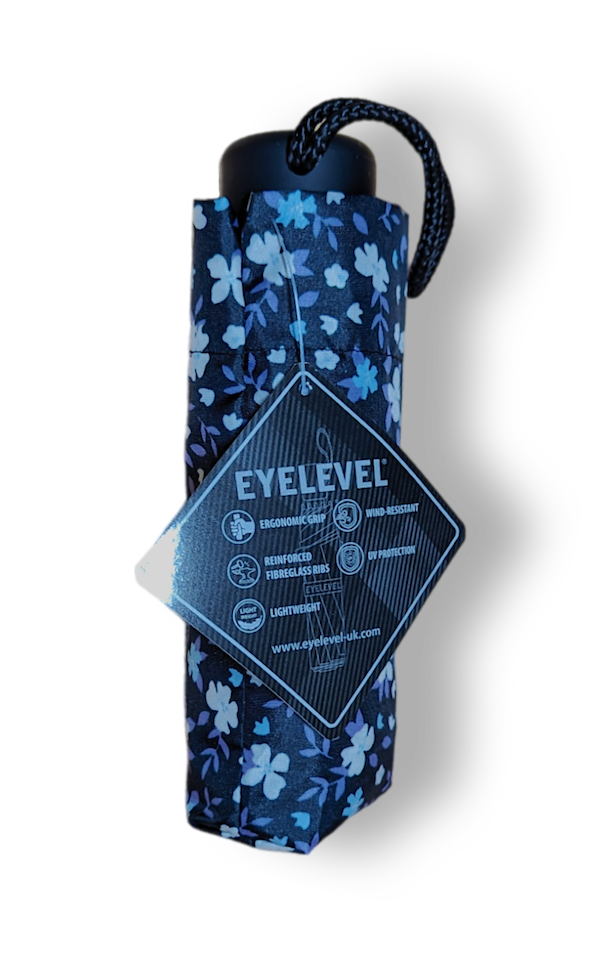 Super Mini Compact Umbrella - 5 Floral Patterns - L18cm Closed