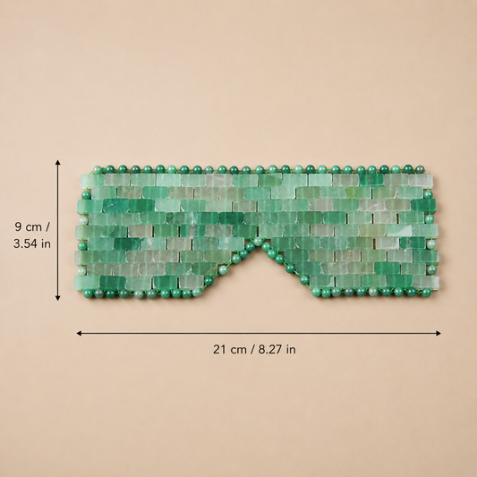 Gemstone Eye Mask | Natural Crystal Cooling Therapy Mask