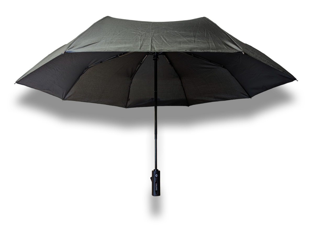 Auto Open & Close Compact Umbrella - Classic Black - L33cm Closed