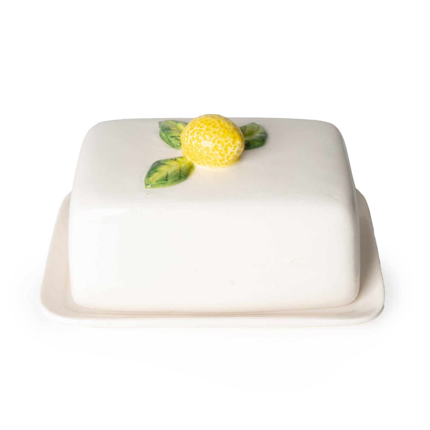 Butter Dish - With Lemon Design