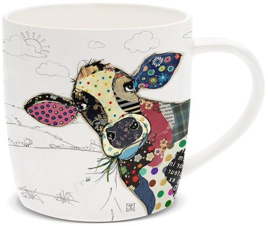 Bug Art Connie Cow Mug with presentation box.