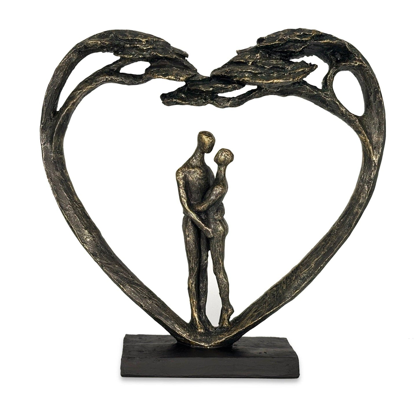 Standing Couple In Heart Tree