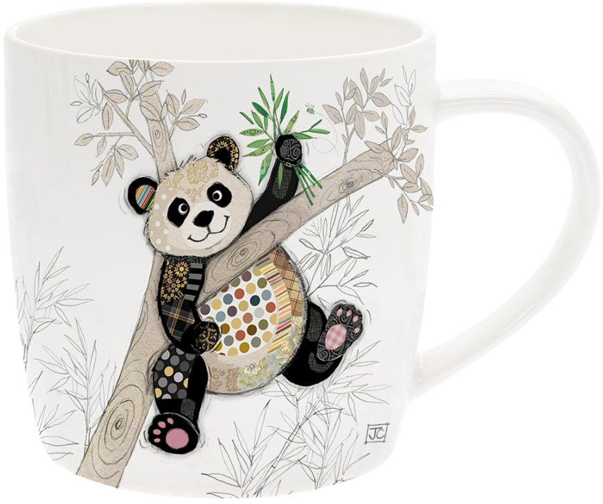 Bug Art Po ZI Panda Mug with presentation box.