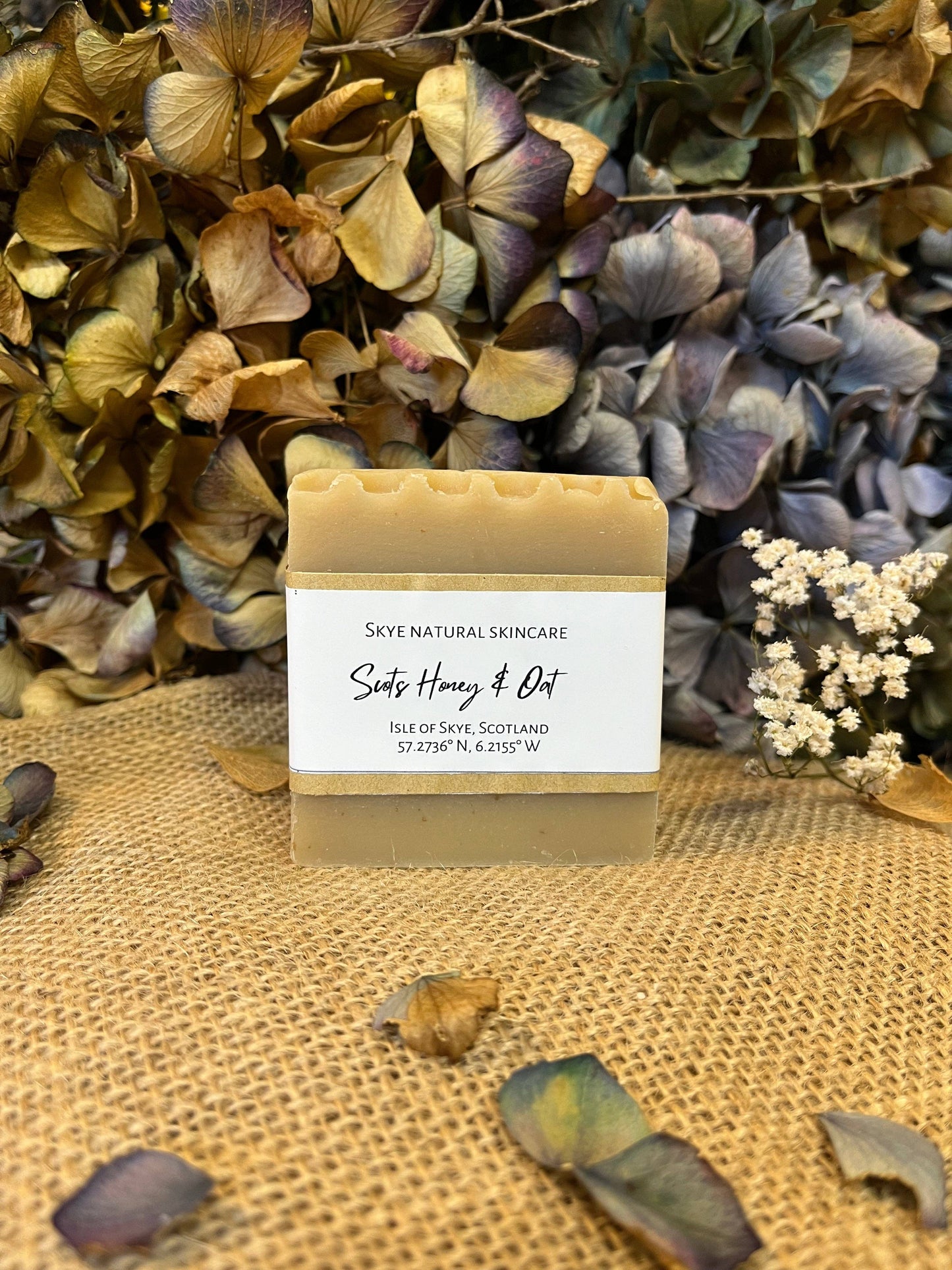 Skye Natural Skincare Soap - Scots Oat & Honey