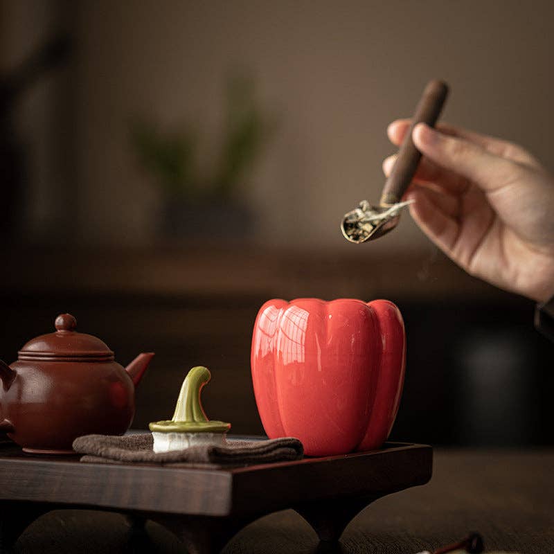Pepper Shaped Food Container Storage