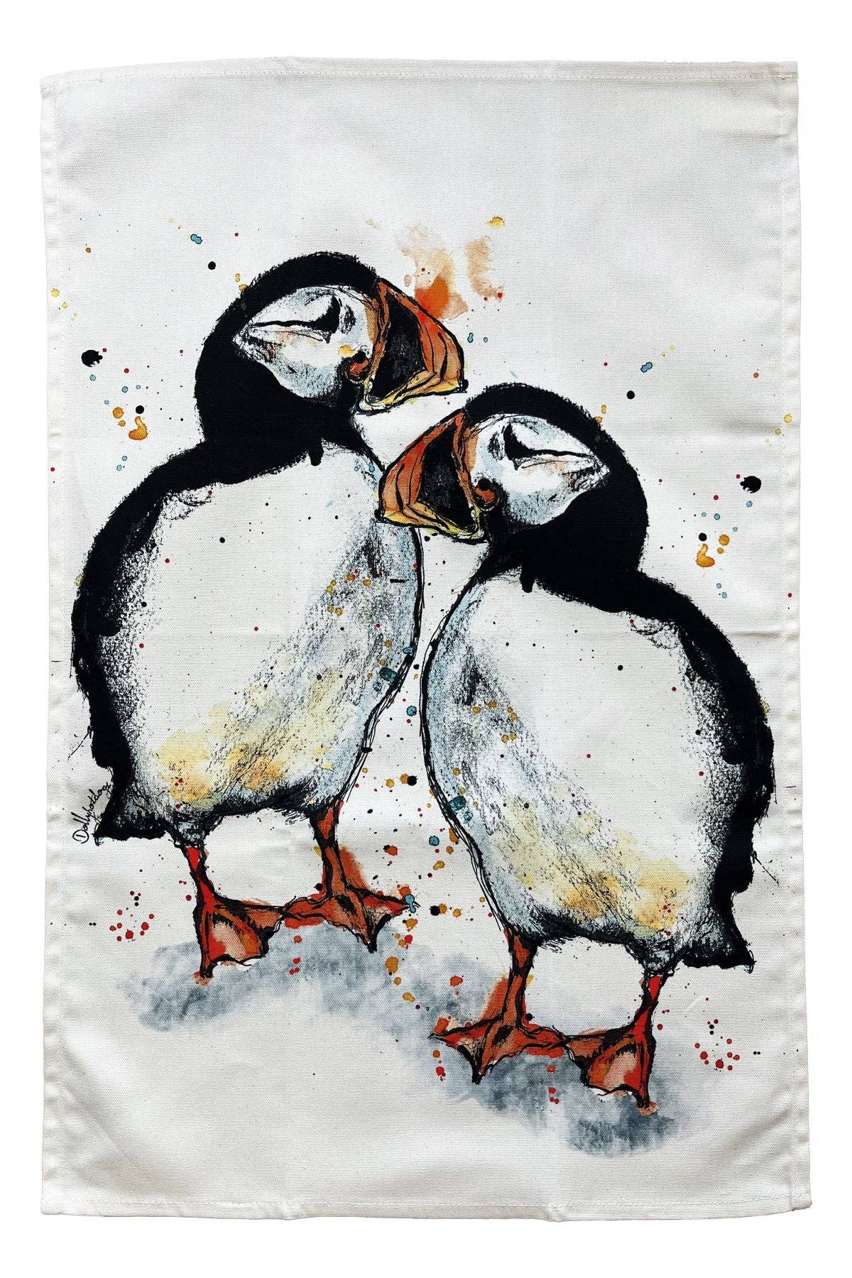 Puffin Tea Towel