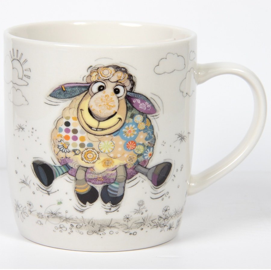 Bug Art Sasha Sheep Mug with presentation box