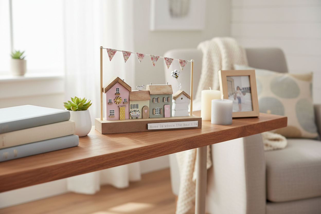 Triple House Home Sweet Home Deco, W26cm